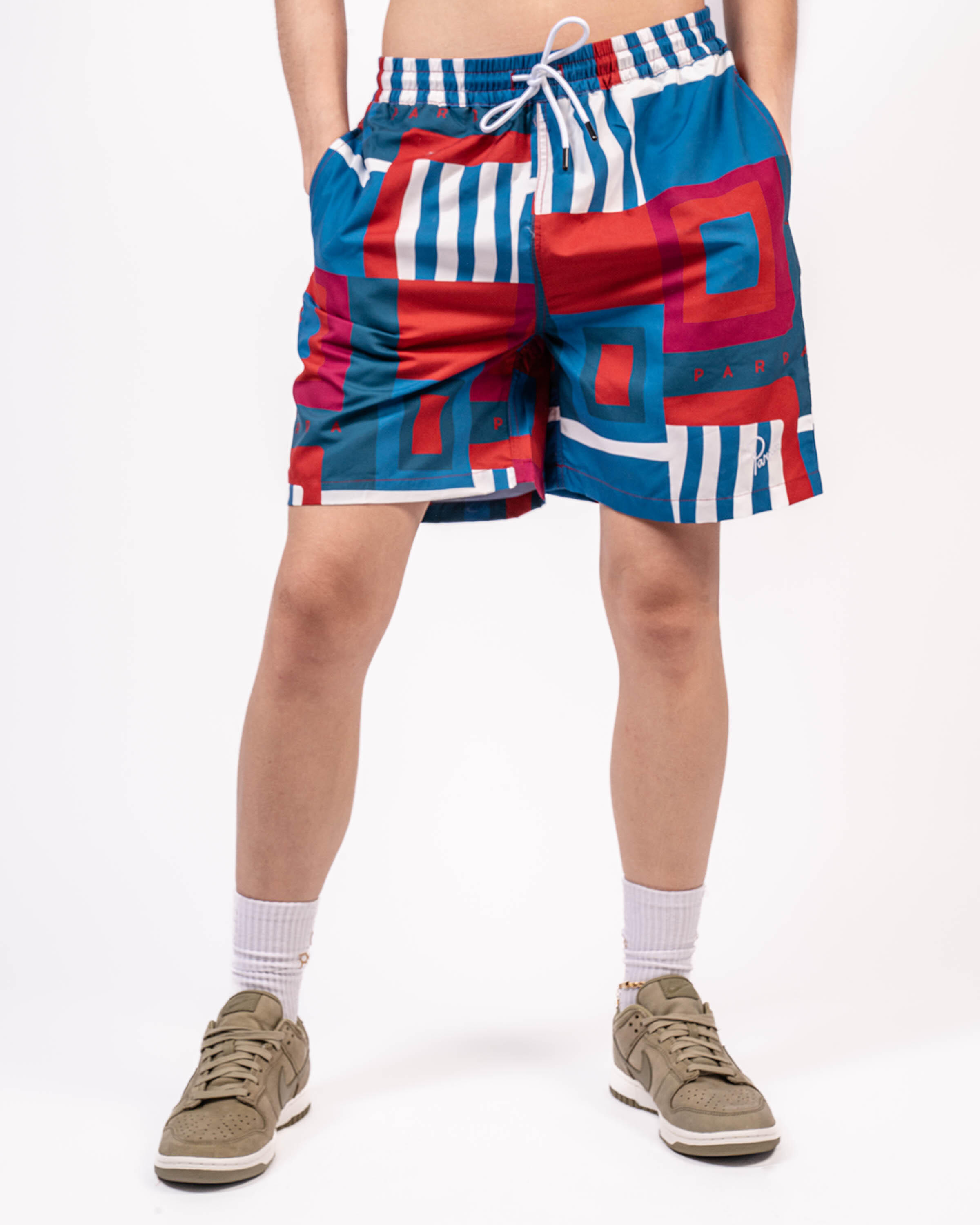 by Parra hot springs pattern swim shorts | 49330 | AFEW STORE